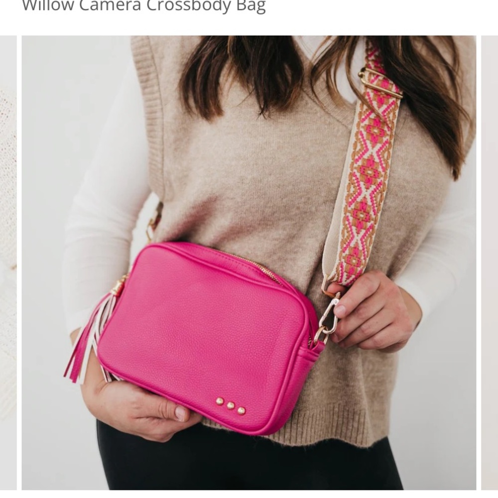 Pink crossbody